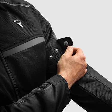 Kurtka tekstylna REBELHORN ECHO BLACK czarny