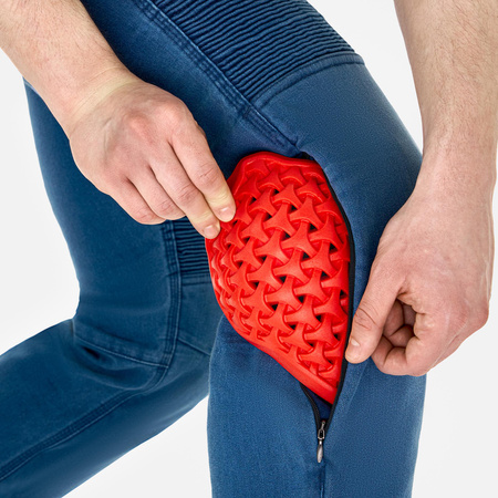 Jeansy motocyklowe SHIMA ZENITH BLUE niebieski