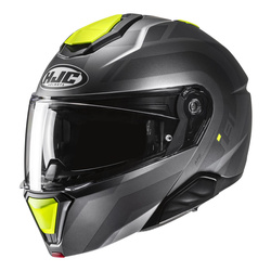 Kask szczękowy HJC I91 ARVEN GREY/YELLOW