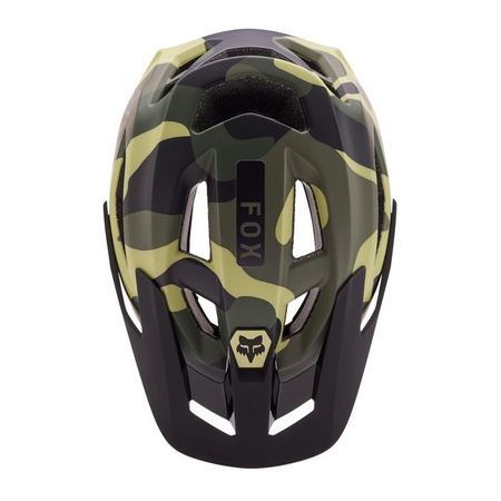 Kask rowerowy FOX SPEEDFRAME CE GREEN CAMO zielony