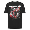 Koszulka T-shirt REBELRUSH REBEL OVERSIZE BLACK