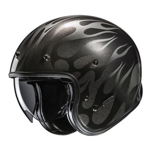 Kask otwarty HJC V31 FIRO BLACK