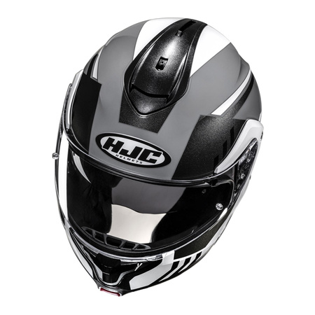 Kask szczękowy HJC C91N KAON BLACK/WHITE