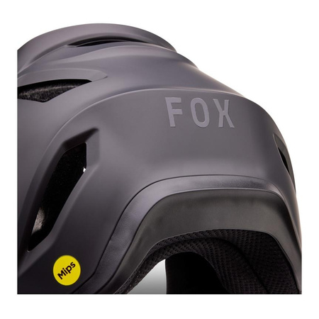 Kask rowerowy FOX RAMPAGE CE BLACK MATT czarny mat