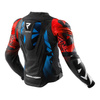 Kurtka skórzana REBELHORN INFERNO BLACK/BLUE/WHITE/RED czarny niebieski biały czerwony