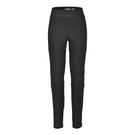 Jeansy motocyklowe damskie SPIDI MOTO JEGGINGS HW DYNEEMA BLACK czarny