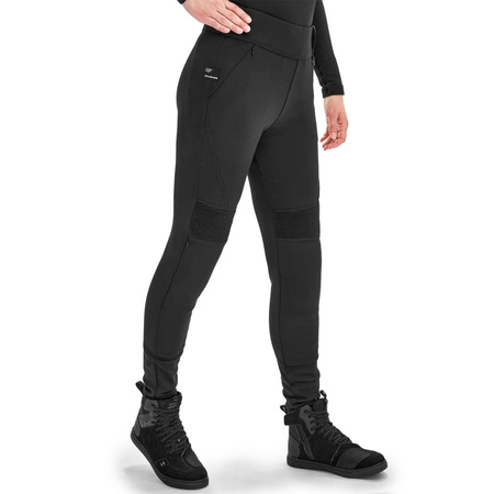 Jeansy motocyklowe damskie SHIMA VESPER LADY BLACK