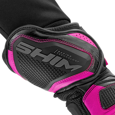 Rękawice sportowe damskie SHIMA RS-3 LADY PINK czarny różowy