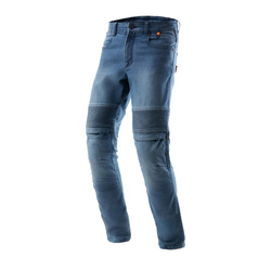 Jeansy motocyklowe REBELHORN REVOLT MONOLAYER WASHED BLUE
