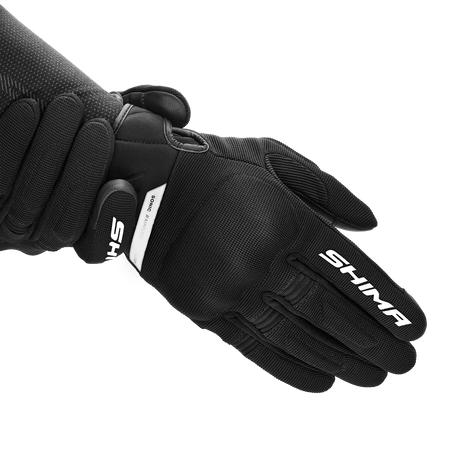 Rękawice miejskie SHIMA SONIC BLACK/WHITE czarny biały