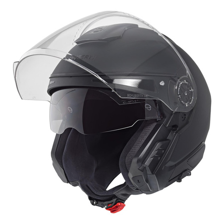Kask otwarty SCHUBERTH J2 ECE MATT BLACK czarny mat