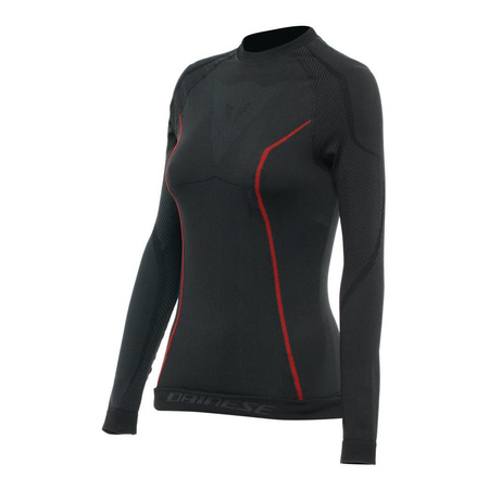 Koszulka termoaktywna damska DAINESE THERMO LS LADY BLACK/RED