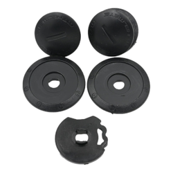 Zestaw śrub do szyby MT V-15-B czarny