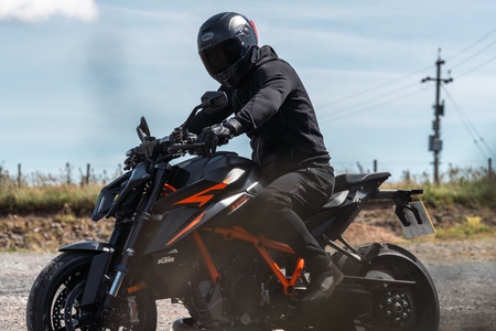 Jeansy motocyklowe KNOX SHIELD JOGGING BLACK czarny