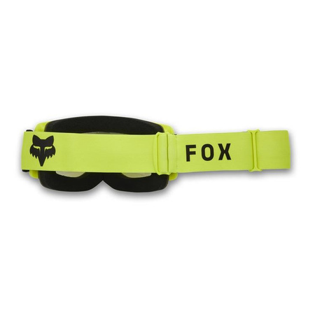 Gogle motocyklowe FOX MAIN CORE FLUORESCENT YELLOW żółty fluo