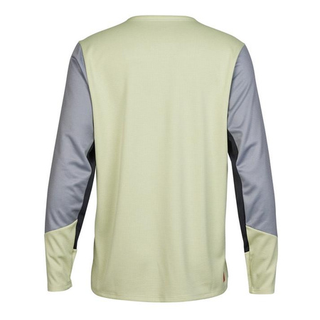 Koszulka rowerowa dziecięca FOX JUNIOR DEFEND Z DŁUGIM RĘKAWEM CACTUS