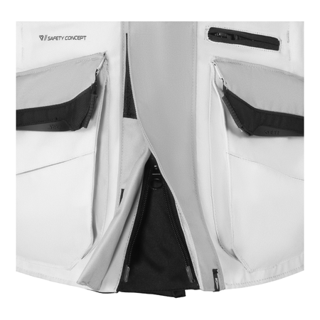 Kurtka tekstylna damska SECA ARRAKIS III LADY GREY/BLUE/RED szary niebieski czerwony