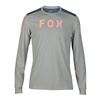 Koszulka rowerowa FOX RANGER DR Z DŁUGIM RĘKAWEM AVIATION GREY VINTAGE szary