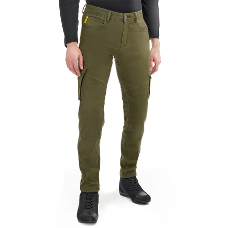 Jeansy motocyklowe VORG REVO GREEN