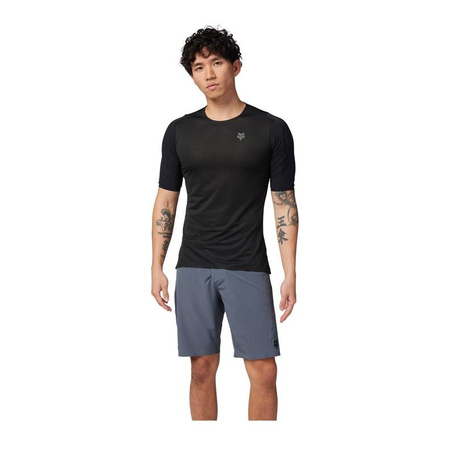 Koszulka rowerowa FOX FLEXAIR ASCENT BLACK