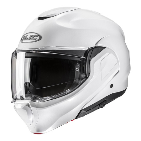 Kask szczękowy HJC F100 PEARL WHITE