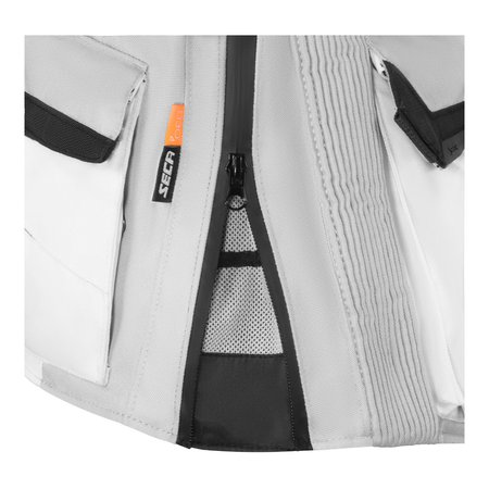 Kurtka tekstylna damska SECA ARRAKIS III LADY GREY/BLUE/RED szary niebieski czerwony