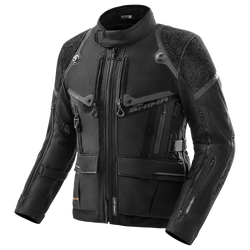 Kurtka tekstylna SHIMA TRACKER BLACK czarny