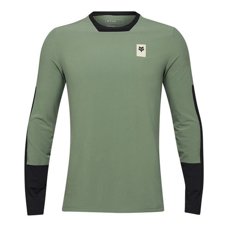 Koszulka rowerowa FOX DEFEND THERMAL Z DŁUGIM RĘKAWEM BLACK