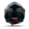 Kask integralny AIROH MATRYX WIDE RED GLOSS czerwony szary czarny