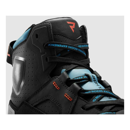 Trampki motocyklowe REBELHORN VANDAL II BLACK/BLUE/RED