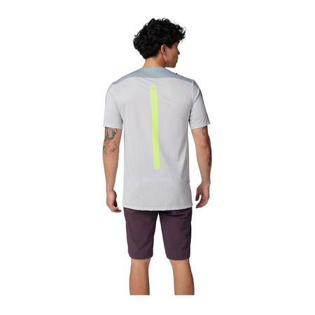 Koszulka rowerowa FOX FLEXAIR AVIATION RACE GUNMETAL szary