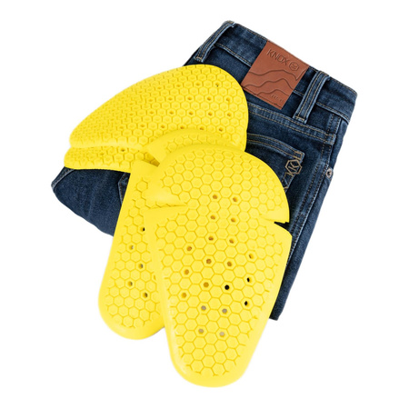 Jeansy motocyklowe damskie KNOX COLTON LADY STONE WASH INDIGO granatowy