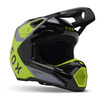 Kask cross dziecięcy FOX JUNIOR V1 LEAN GREY/YELLOW szary żółty