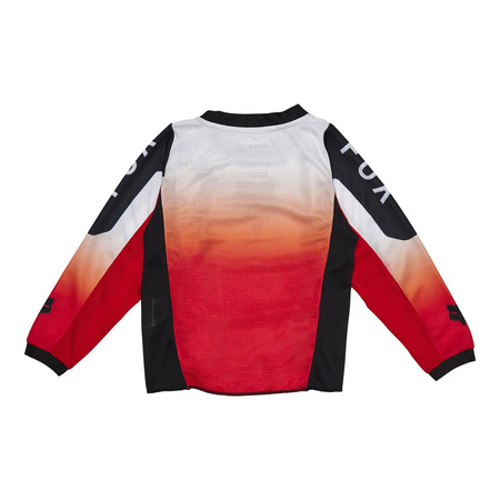 Bluza cross dziecięca FOX JUNIOR 180 czerwony fluo biały czarny