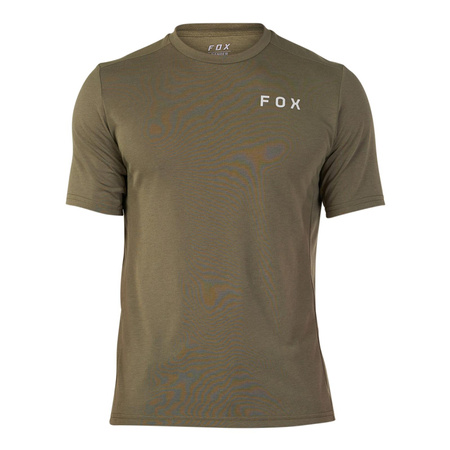 Koszulka rowerowa FOX RANGER DRIRELASE ALYN OLIVE GREEN