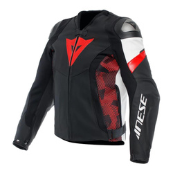 Kurtka skórzana DAINESE AVRO 5 BLACK/RED/WHITE