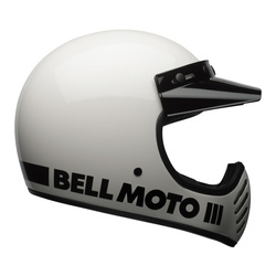 Kask cross BELL MOTO3 CLASSIC WHITE