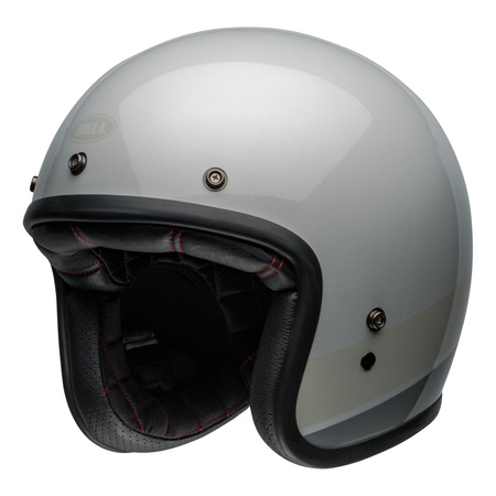 Kask otwarty BELL CUSTOM 500 ECE6 APEX SILVER FLAKE srebrny