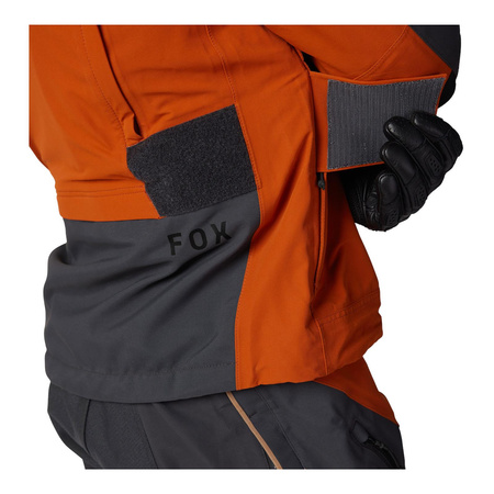Kurtka tekstylna FOX DEFEND GORE-TEX ADV BURNT pomarańczowy szary