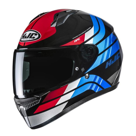 Kask integralny HJC C10 HIPER BLACK/RED czarny czerwony