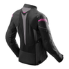 Kurtka tekstylna damska REBELHORN HIFLOW V LADY BLACK/GREY/FLUO PINK