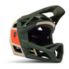 Kask rowerowy FOX PROFRAME RS CE NUF DARK SAGE zielony beżowy