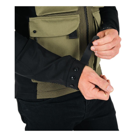 Kurtka tekstylna KNOX TOR SAGE zielony czarny