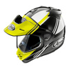 Kask integralny ARAI TOUR-X5 COSMIC FLUOR YELLOW żółty fluo biały czarny