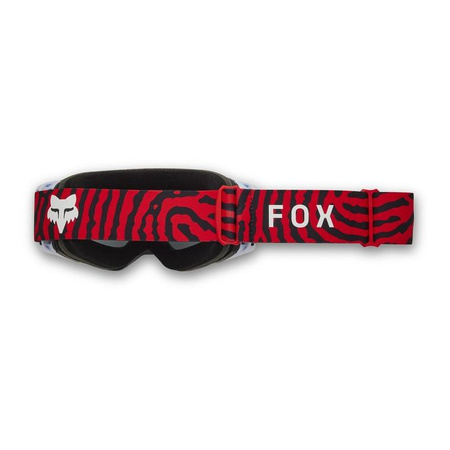Gogle motocyklowe FOX VUE IMPRESSION FLUORESCENT RED czerwony fluo