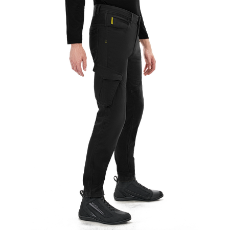 Jeansy motocyklowe VORG REVO BLACK