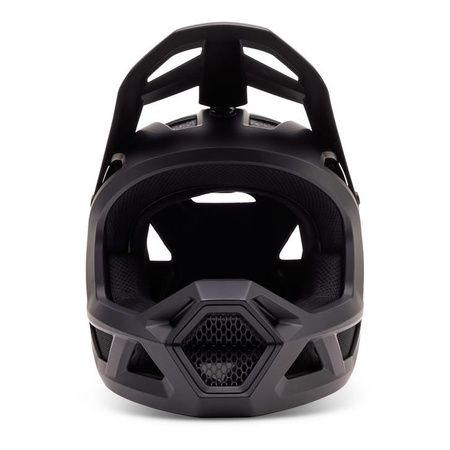Kask rowerowy dziecięcy FOX JUNIOR RAMPAGE CE BLACK MATT czarny mat