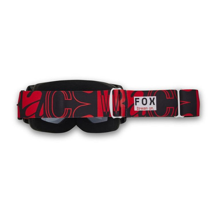 Gogle motocyklowe FOX MAIN RACE SPEC FLUORESCENT RED czerwony fluo