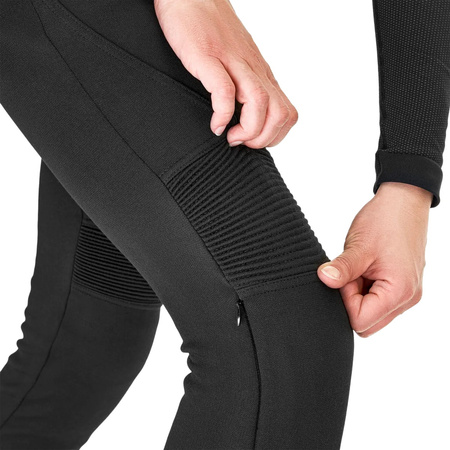 Spodnie motocyklowe damskie SHIMA VESPER LADY BLACK czarny