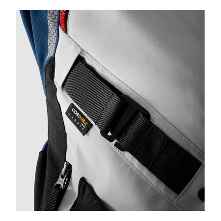 Kurtka tekstylna REBELHORN HARDY 3.0 BLUE/GREY/RED niebieski szary czerwony